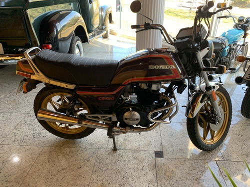 Imagem 4 de 6 de Honda Cb 450 Custom Gasolina Vermelha 1984