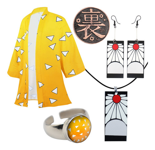Cosplay Nezuko Kimono E Mega Kit Colecionável Completo Anime