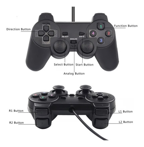 Control Mando Joystick Usb Para Pc Winxp/win7/win8/win10