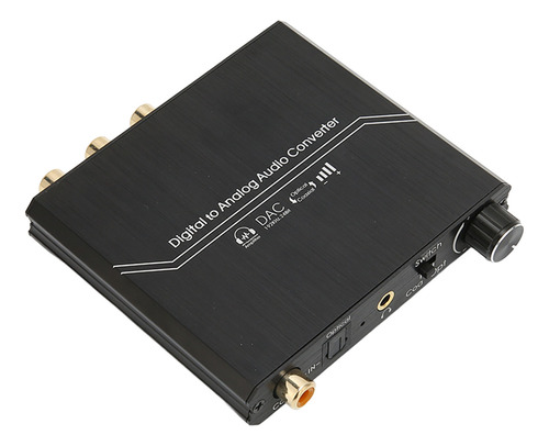 Convertidor Dac De 192 Khz, Digital A Analógico, Sonido Ópti