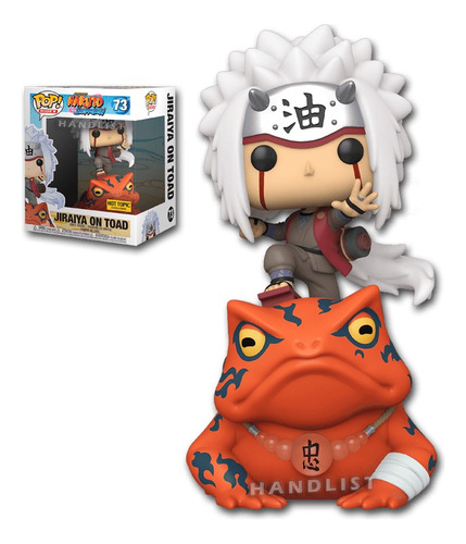 Funko Pop Super 6 Pulgadas - Naruto Jiraiya On Toad Art 73