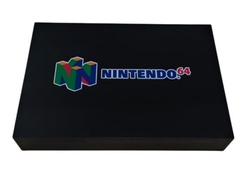 Caixa Porta Cartuchos Nintendo 64 Capacidade 52 Fitas