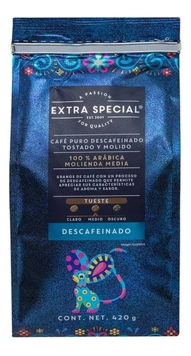 Extra Epecial Café Extra Special Tostado Y Molido Descafeina