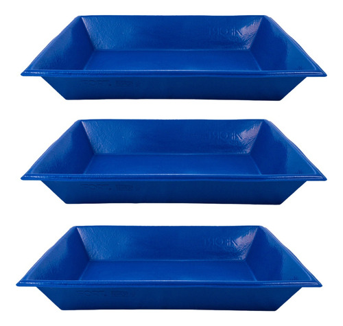 Kit 3 Caixas De Massa 160 Litros Afort