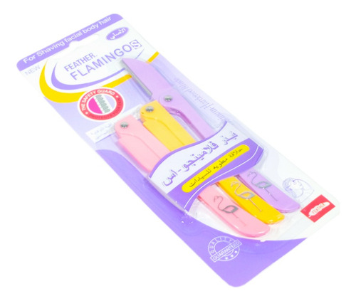 Perfilador Ceja Facial Navaja Belleza Colores