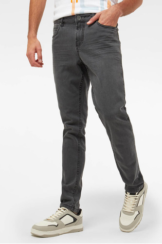 Jeans Hombre Skinny 101 Negro Fashion's Park