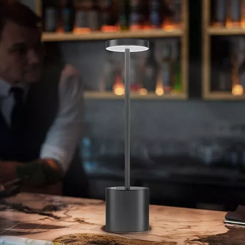 Lámpara De Mesa Con Luz Led Táctil Recargable Regulable