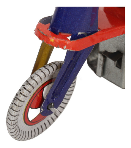 Lata De Juguete Con Forma De Elefante En Triciclo, Diseño Re