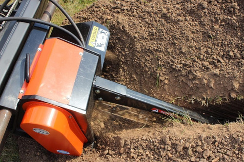 Implemento Jmv Zanjador Para Minicargadora