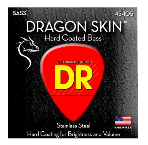 Cuerda para bajo de 4 cuerdas Dr Strings 045 - Dragon Skin