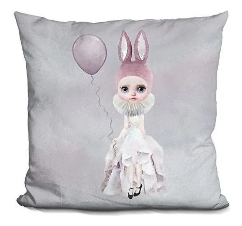Almohadas Para Tina De Ba Lilipi Sq Miss Lily Rabbit Balloon
