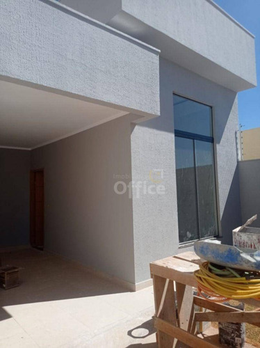 Imagem 1 de 13 de Casa No Viviam Parque Com 3 Quartos, Pé Direito Alto E Cerca Elétrica - Ca0866