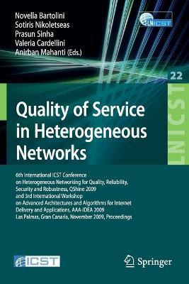 Libro Quality Of Service In Heterogeneous Networks - Nove...