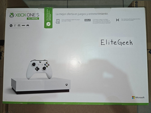 Xbox One S 1tb Nuevo Sellado + 3 Juegos (Usado)