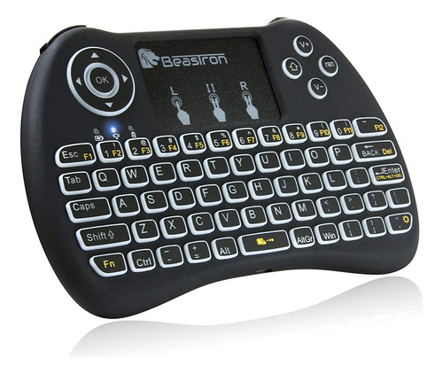 Beastron 2.4 G Mini Teclado Inalambrico Con Mouse Touchpad