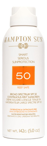 Hampton Sun Spf 50 Continuous Mist Sunscreen, 5 Oz