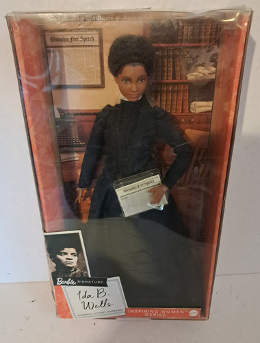 Barbie Ida B Wells Muñeca Inspiring Women Series Mattel (Usado)