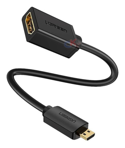 Adaptador Micro Hdmi Macho A Hdmi Hembra Ugreen Ultra Hd 4k