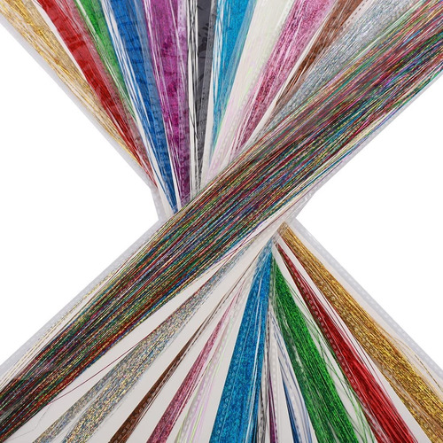 Hercules Fly Tying Materials, 12 Colors Crystal Flash Flasha