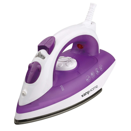 Imagen 10 de 10 de Plancha A Vapor Kanji Kjh-pl1601 Base Ceramica 1600w