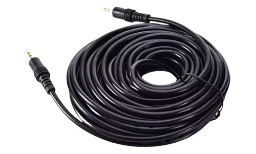 Cable Auxiliar Audio Plug 3.5mm Macho A Macho  10mts Otiesca