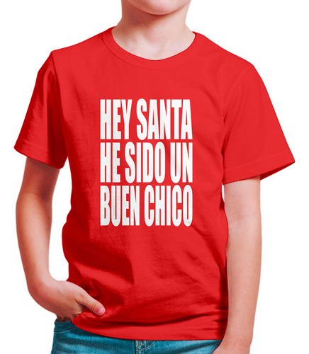 Polo Niño Hey Santa He Sido Bueno (d1110 Boleto.store)