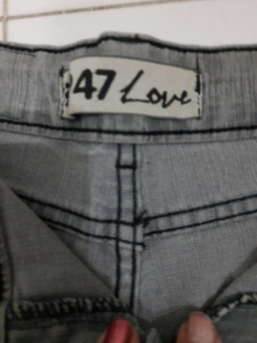 Short De Mujer 47 Street Jean Gris Talle 26