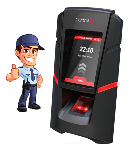 Control De Acceso C/ Huella, Rfid Y Alarma Incluida Zkteco