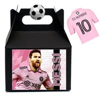 Comprar Cajita Cotillón Messi Inter De Miami. Cumpleaños Futbol