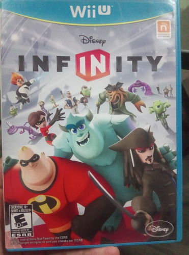 Nintendo Wiiu Infinity Disney Solamente El Juego No Figuras