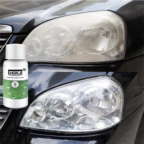 Kit De Restauración De Lentes De Coche Y Hgkj820ml Para Faro