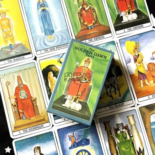 Golden Dawn Tarot Cards Deck 78 Oracle Divination Set | MercadoLivre