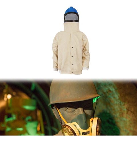 Nuevo Chaqueta De Chorro De Arena, Ropa De Espejo Curvo