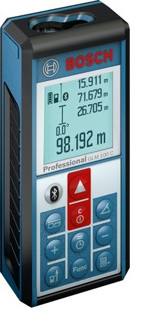 Medidor Láser De Distancias Bosch Glm 100 C Professional