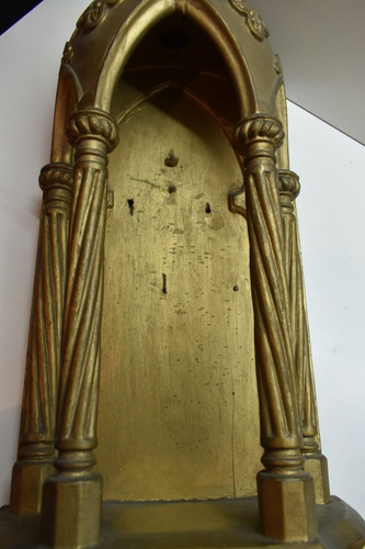 Antigua Capilla Hornacina Para Santos Altar Madera (Usado)