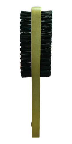 Cepillo Doble De Onda De Madera Natural Para Barbero 5pz Color Negro