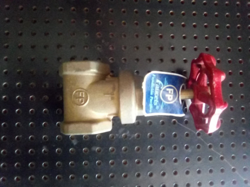 Llave De Paso O De Compuerta Fp Original De 1 Pulgada
