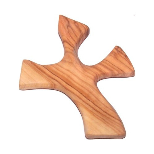 Cruz De Madera De Olivo Healing Cross ® Paquete Comple...