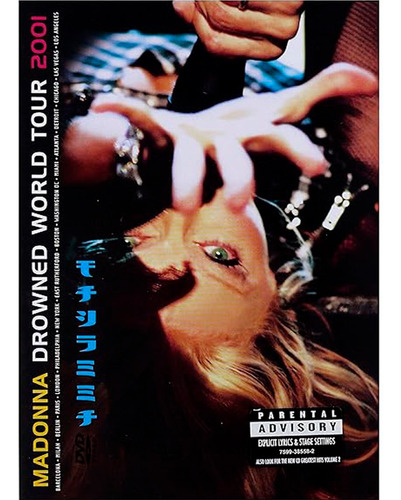 Dvd Madonna - Drowned World Tour 2001