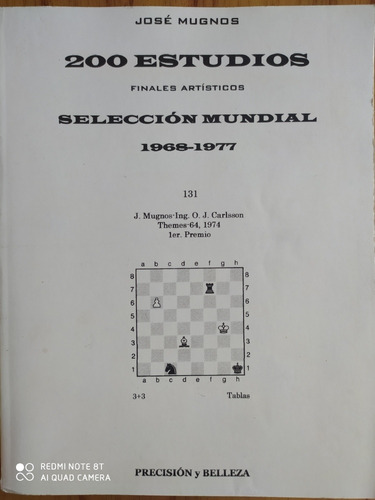 200 Estudios Finales Artísticos - Mugnos / Ajedrez