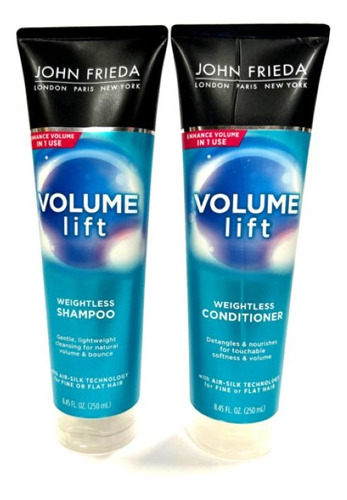 Volume Lift Jhon Frieda Shampoo + Accondicionador 250ml