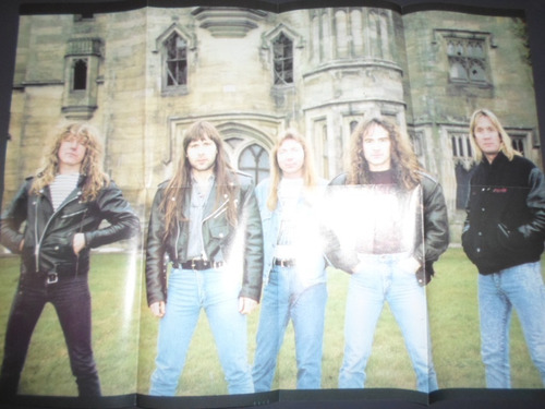 Iron Maiden Metal Heavy Poster 54 X 40