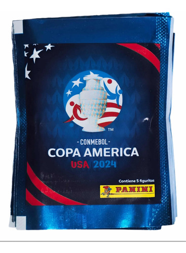 Figuritas Copa America 2024 Panini Pack X25 Sobres Fs Origin