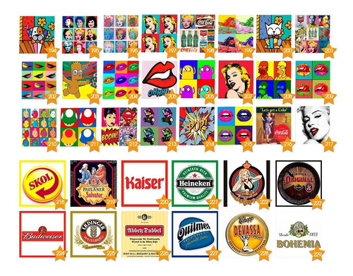 Imagem 7 de 7 de Placas Decorativas Vintage Quadro Retro Cerveja Bares