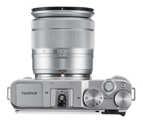 Fujifilm X Series X-A3 16-50mm OIS II Kit sin espejo color marrón