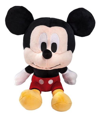 Pelúcia Mickey Mouse Big Head Disney 25cm Fun F00019