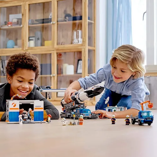 Lego 60229 City Ciudad Ensamble Y Transporte Del Cohete