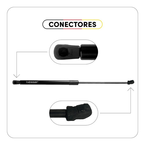 Imagem 2 de 4 de Amortecedor Do Capô Audi A4 / A5 2009 A 2016