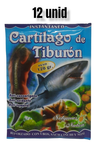 Cartilago De Tiburon Harina (pack 12 Sobres )