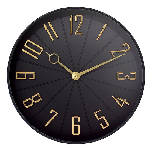 Westclox 12  Dial Moderno Con Números En Relieve Reloj De Pa